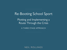 Re-Booting School Sport